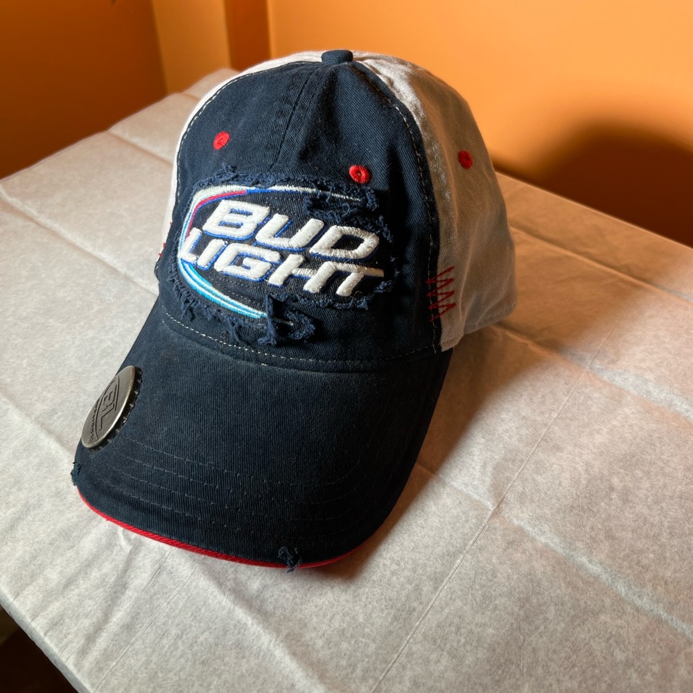 Bud Light Bottle Opener Baseball Cap